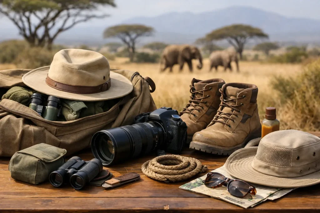 Cosa mettere in valigia per safari Kenya