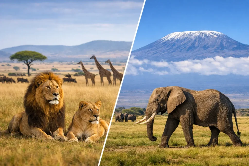 Masai Mara o Amboseli: quale scegliere