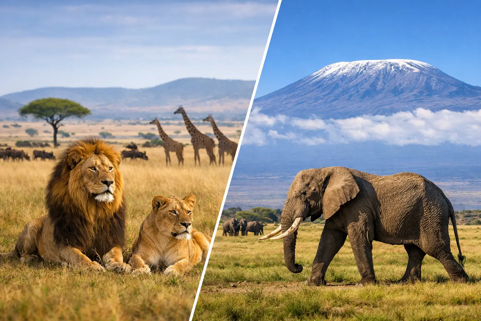 Masai Mara o Amboseli: quale scegliere