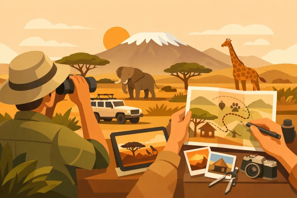 Safari Kenya su misura: come si crea davvero