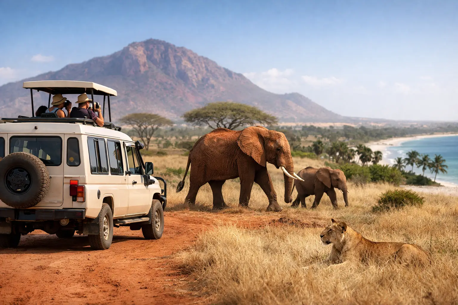 Safari Tsavo Est da Watamu: come funziona